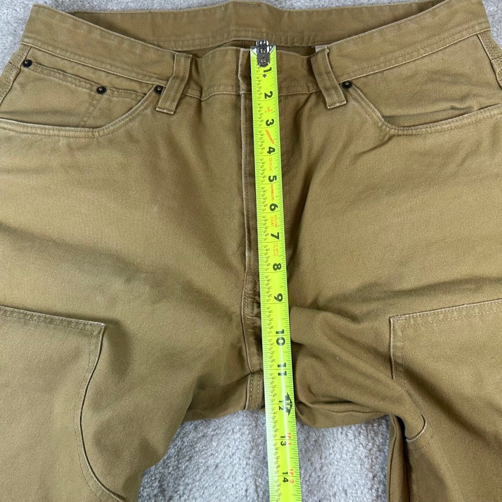 Filson Double Hunt Pants Mens 35x30 Brown 10.5oz Cotton Canvas Workwear Utility - Picture 12 of 16